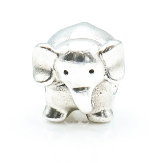 PANDORA Elephant Charm Alabama Football Mascot Sterling Silver Bead