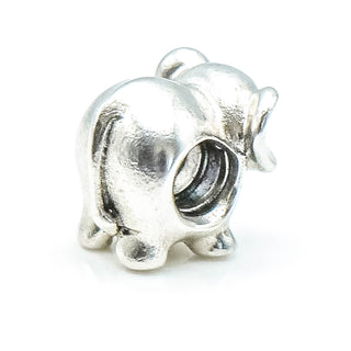 PANDORA Elephant Charm Alabama Football Mascot Sterling Silver Bead