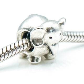 PANDORA Elephant Charm Alabama Football Mascot Sterling Silver Bead