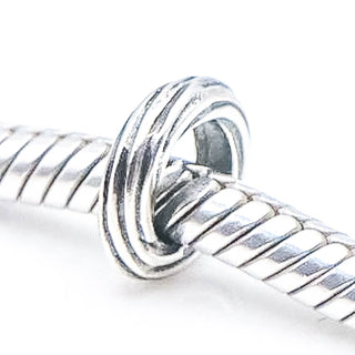 PANDORA Twisted Ridges Sterling Silver Spacer Charm