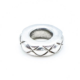 PANDORA Criss Cross Sterling Silver Spacer Charm