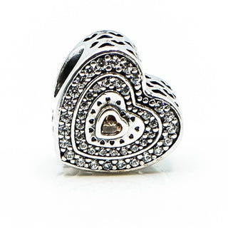 PANDORA Lavish Heart Sterling Silver Charm