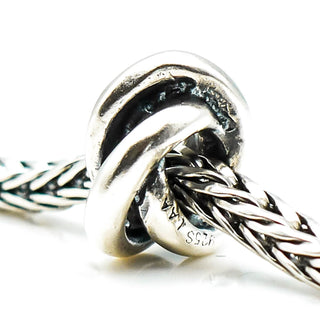 TROLLBEADS Lucky Knot Bead Sterling Silver Charm