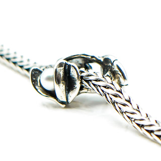 TROLLBEADS Bindweed of September Sterling Silver Charm