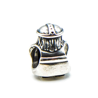 PANDORA RARE Viking Charm Retired Sterling Silver Viking Bead