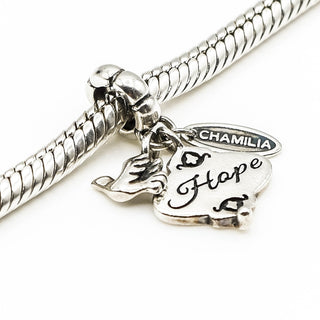 CHAMILIA The Gift of Hope Sterling Silver Dangle Charm