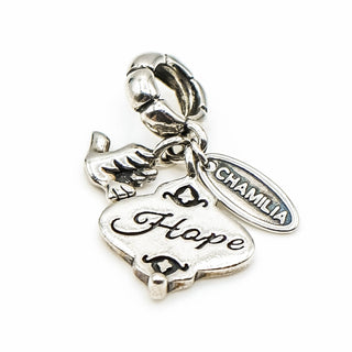 CHAMILIA The Gift of Hope Sterling Silver Dangle Charm
