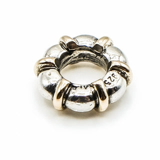 PANDORA Seattle Sterling Silver Spacer With 14K Gold