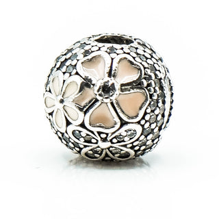 PANDORA Poetic Blooms Sterling Silver Clip Charm