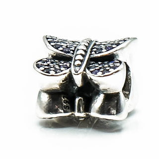 PANDORA Sparkling Butterfly Sterling Silver Charm