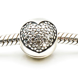 PANDORA Love of My Life Sterling Silver Clip Charm