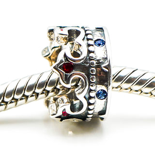 CHAMILIA Royal Collection Crown Sterling Silver Charm