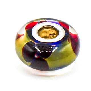 CHAMILIA 24K Gold Collection Paradise Gold Murano Glass Charm With Sterling Silver Core