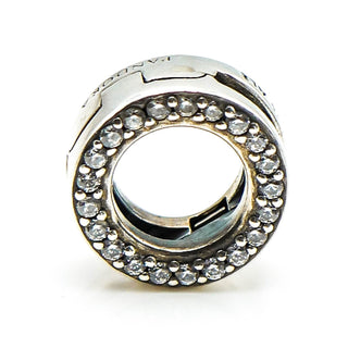 PANDORA Reflexions ™ Circle of Pave Sterling Silver Charm