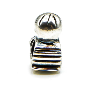 CHAMILIA Little Boy Sterling Silver Charm With Soccer Ball