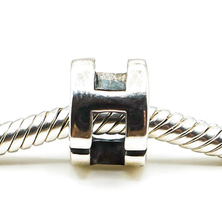 CHAMILIA Sterling Silver Letter H Charm