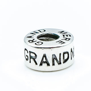 CHAMILIA Sterling Silver Grandmother Charm Bead