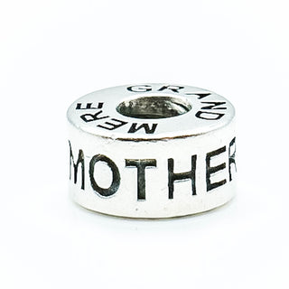 CHAMILIA Sterling Silver Grandmother Charm Bead