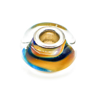 CHAMILIA 24K Gold Collection Marine Gold Murano Glass Bead