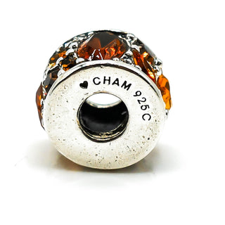 CHAMILIA Mosaic Umber Sterling Silver Charm With Swarovski Crystals