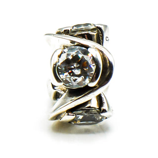 CHAMILIA Forever Clear CZ Sterling Silver Charm