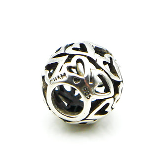 CHAMILIA Captured Hearts Sterling Silver Charm