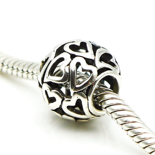 CHAMILIA Captured Hearts Sterling Silver Charm