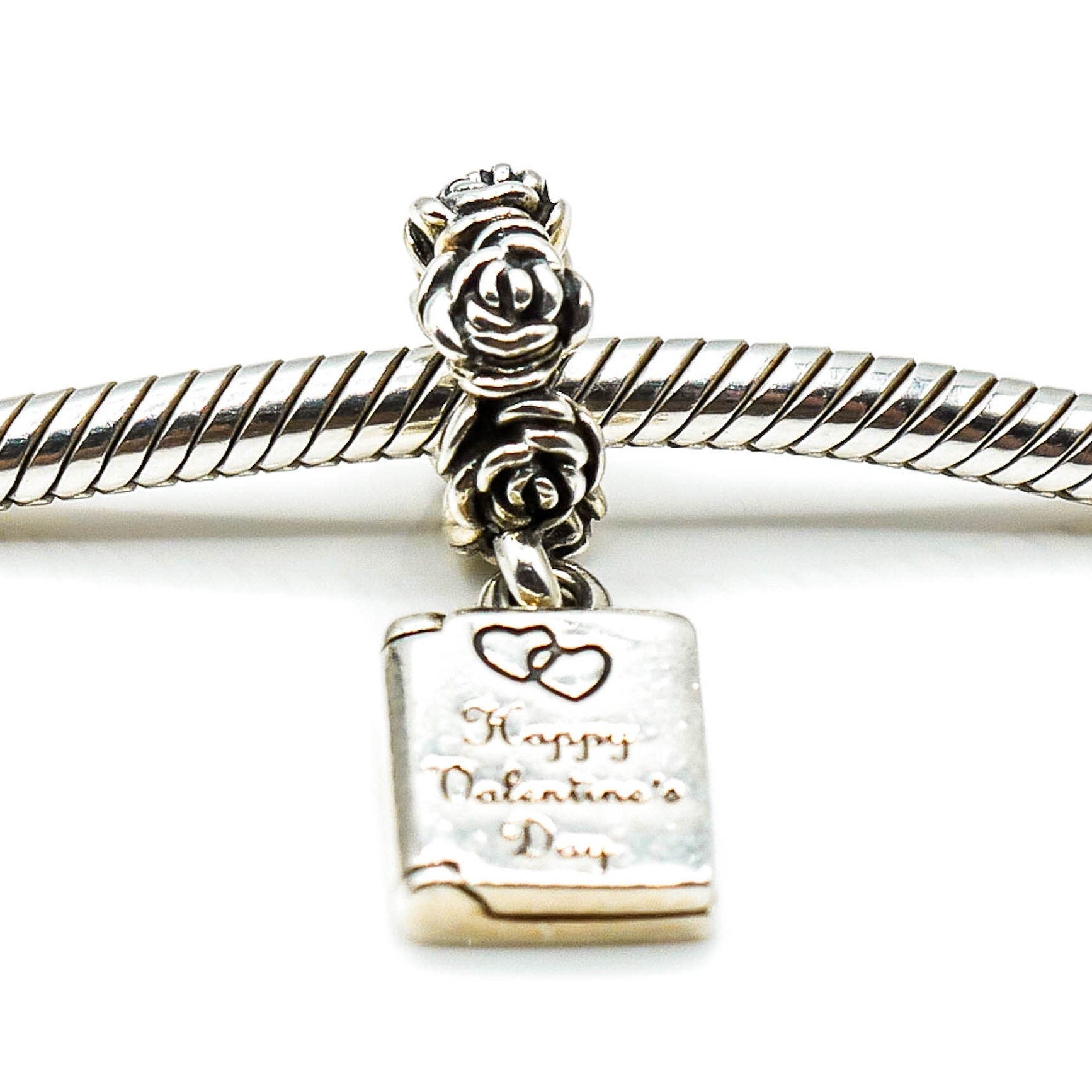 Genuine Pandora Be Mine Valentine's Charm - Happy Valentine's Day - 791246