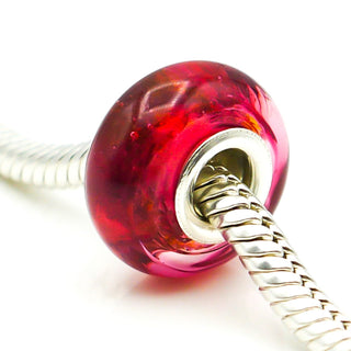 CHAMILIA Spring Fling Murano Glass Charm With Sterling Silver Core