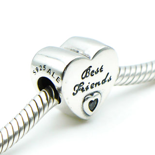 PANDORA Friendship Heart Sterling Silver Charm