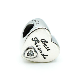 PANDORA Friendship Heart Sterling Silver Charm