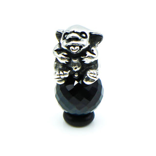 TROLLBEADS RARE Baby Troll Bead Sterling Silver Charm