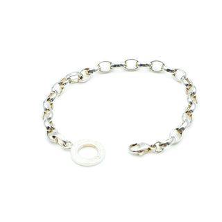 THOMAS SABO 7.5-Inch Classic Thick Charm Carrier Bracelet