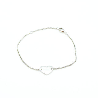 THOMAS SABO Adjustable Sterling Silver Engravable Heart Bracelet
