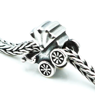 TROLLBEADS Welcome Bead Sterling Silver Charm