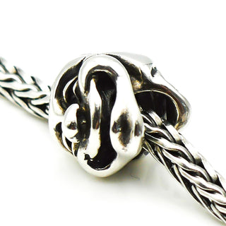 TROLLBEADS Theatre Masks Bead Sterling Silver Charm