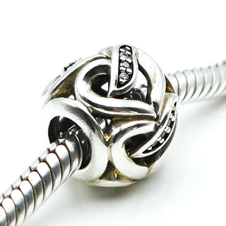 PANDORA Dreams of Love Sterling Silver Heart Charm