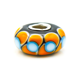 TROLLBEADS Elton Glass Bead Sterling Silver Core Charm