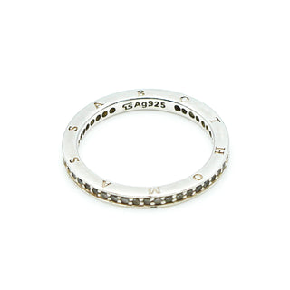 THOMAS SABO Size 7 (54) Sterling Silver Pavé Eternity Ring