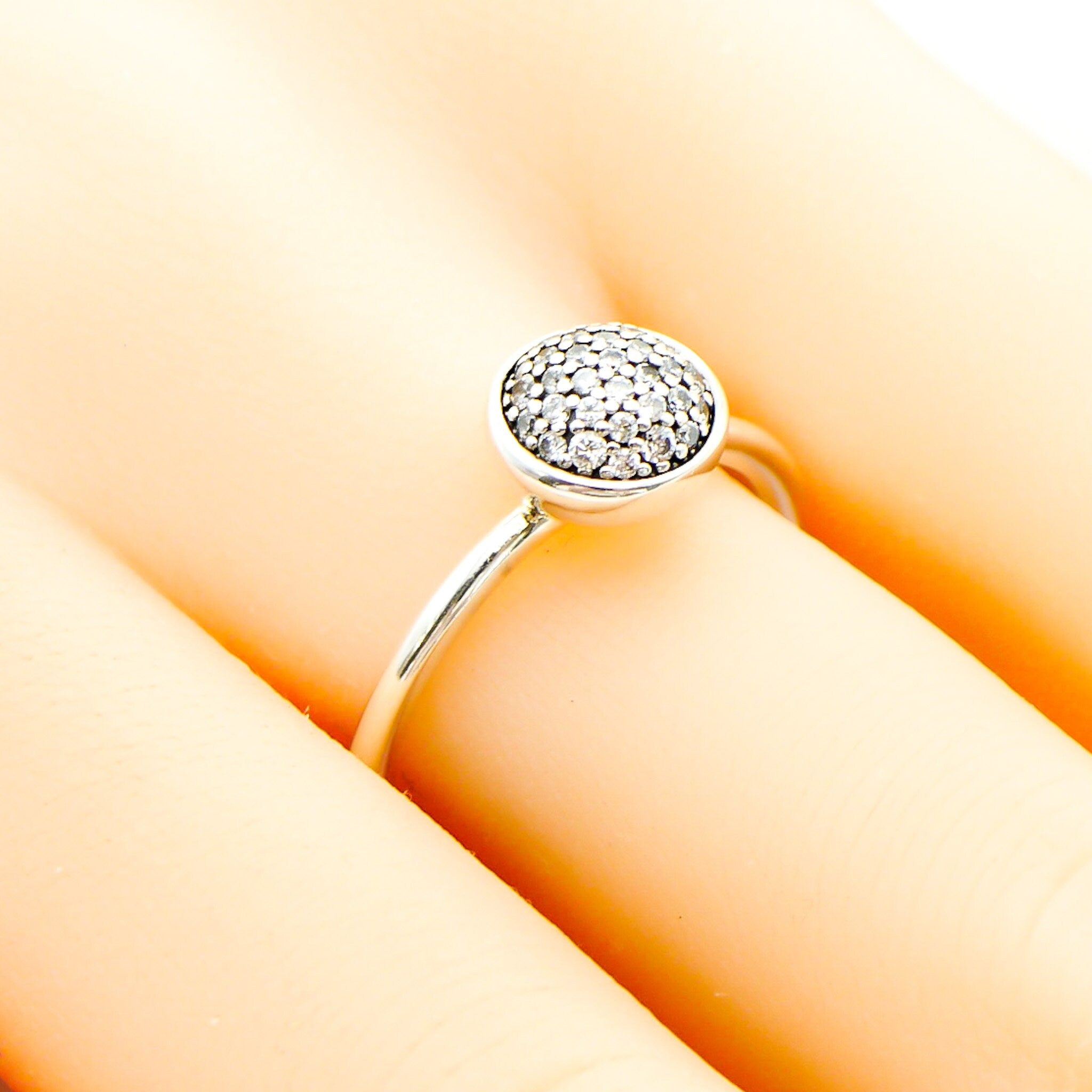 Dazzling droplet sale ring pandora