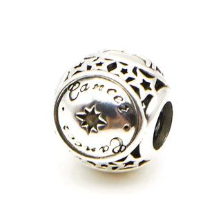 PANDORA Cancer Star Sign Sterling Silver Zodiac Charm