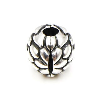 PANDORA RARE Lotus Flower Sterling Silver Clip Charm