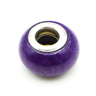 GEMS ON VOGUE Purple Quartz Bead With Sterling Silver Core