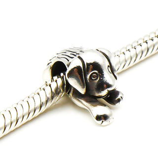 CHAMILIA Dog Sterling Silver Bead Charm