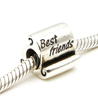 PANDORA Best Friends Scroll Sterling Silver Charm